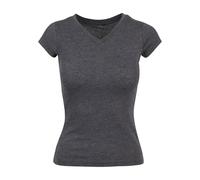 Build Your Brand Ladies Basic tee Camiseta, Mujer, Charcoal, S