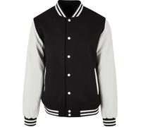 Build Your Brand Chaqueta Universitaria Varisty Old School College (RW9880)