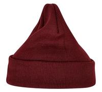 Build Your Brand Gorro Unisex Heavy Knit Beanie, para Hombres y Mujeres, en Muchos Colores, Talla única, Granate, Talla única