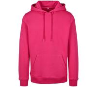 Build Your Brand Hoody pesado - La ropa de algodón casual de canguro de hombre