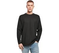 Build Your Brand Longsleeve with Cuffrib Camiseta, de los Hombres, Black, L