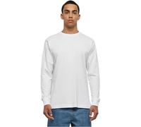 Build Your Brand Mangas largas Hombres, Adulto, Blanco, M