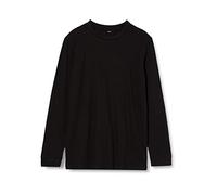 Build Your Brand Mangas largas Hombres, Niño, Negro, 110