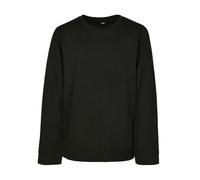 Build Your Brand Mangas largas Hombres, Niño, Negro, 158