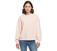 Build your Brand Mujeres Talla Grande Crewneck Jersey Manga Larga Suéter Nuevo