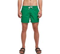 Build your Brand Pantalones Cortos de natación Bañadores Ajustados para Hombre, Forestgreen, L
