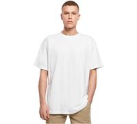 Build your Brand Pesado Extra Grande Camiseta Top Básico Sudadera Hombre
