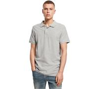 Build Your Brand Polo Piqué Shirt Camiseta, Gris, Extra-Large