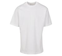 Build Your Brand Premium Combed Jersey Loose Camiseta, Blanco, M para Hombre