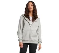 Build Your Brand Sudadera con Capucha de Las Mujeres, 70% Algodón 30% Poliéster, Asfalto Ligero, S