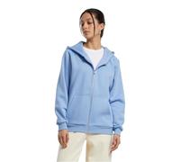 Build Your Brand Sudadera con Capucha de Las Mujeres, 70% Algodón 30% Poliéster, Azul Polvo, XS