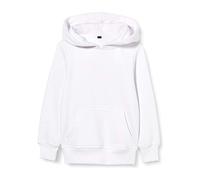 Build Your Brand Sudadera con Capucha para Hombre, Blanco, 134-140
