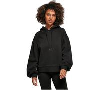 Build Your Brand Sudadera Con Capucha Para Mujer Organic Oversized Sudadera con capucha Mujer, Negro, S