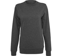 Build Your Brand Sudadera para Mujer By025-ladies Light Crewneck