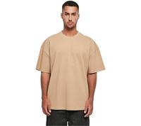 Build Your Brand T-Shirt Da Uomo Ultra Pesante Box tee, 100% Cotone, Union Beige, XS Camiseta, Hombre