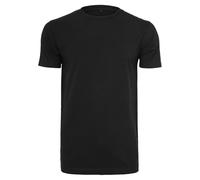 Build Your Brand T-Shirt Round Neck Camiseta, Hombre, black, S