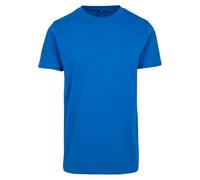 Build Your Brand T-Shirt Round Neck Camiseta, Hombre, cobalt blue, XS