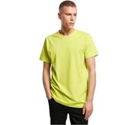 Build Your Brand T-Shirt Round Neck Camiseta, Hombre, frozen yellow, M