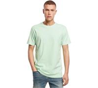 Build Your Brand T-Shirt Round Neck Camiseta, Hombre, neo mint, XS