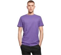 Build Your Brand T-Shirt Round Neck Camiseta, Hombre, ultraviolet, L