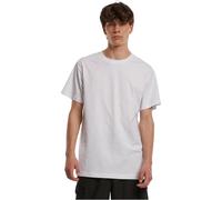 Build Your Brand T-Shirt Round Neck Camiseta, Hombre, white, 4XL