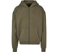Build Your Brand Ultra Heavy Zip Hoodie sometida Sudadera con capucha con cremal