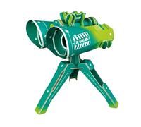 Build Your Own Prismáticos de trabajo | Crea un conjunto de prismáticos de cartón en funcionamiento completo | Para niños de 8 años + | 6 aumentos | Kit de ranura sostenible juntos