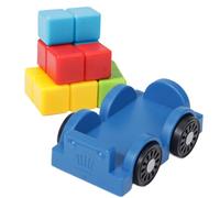 Build Your Own Toy Car, Vehicles Construction, Everyday Fun Easy Attachment Sturdy Construction Educational Toy Smooth Texture Durable Blocks, Building Set for Kids, Boys, Girls, Birthday, Easter
