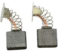 Buildalot Escobillas de Carbón para Makita GA9050 Amoladora - 7x18x15,5 mm | Devuelve la potencia a su amoladora angular en pocos minutos. Juego de 2 con muelle, cable y conector.
