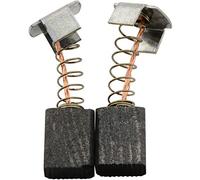 Buildalot Escobillas de Carbón para Ryobi SG1155 Amoladora - 4,9x7,9x10 mm | Devuelve la potencia a su amoladora angular en pocos minutos. Juego de 2 con muelle, cable y conector.