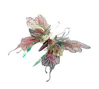 BuildCubes Puzzle de metal 3D para adultos, Steampunk QianYuDie Mechanical Butterfly 3D Puzzle Metal Maqueta de Maqueta, 50+PCS DIY Montaje Animal Modlell Toys Kit de regalo