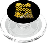 Builder Boy 5º cumpleaños Camiones de construcción PopSockets PopGrip para MagSafe