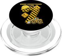 Builder Boy 7º cumpleaños Camiones de construcción PopSockets PopGrip para MagSafe