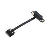 Builder MPCIe a PCIe 1X / 4X / 8X / 16X Cable de extensión interna, placa adaptadora de cinta flexible para actualización de escritorio Proyecto Trabajo Cable adaptador Mpcie Extensión de cinta Pcie