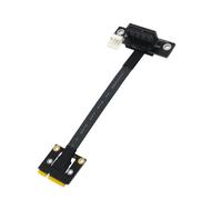 Builder MPCIe a PCIe 1X / 4X / 8X / 16X Cable de extensión interna, placa adaptadora de cinta flexible para actualización de escritorio Proyecto Trabajo Cable adaptador Mpcie Extensión de cinta Pcie