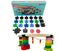 Builder Set | 22 Conectores Brio Duplo | Compatible con Todas Las Marcas
