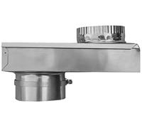 Builder's Best 84049 SAF-T-Duct Zero Periscope-Periscopio ventilación para Secadora, Longitud Ajustable de 0 a 5 Pulgadas, Aluminio, Adjustable 0-5" Length