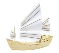 Building Block Sets - Wood, 8.07x1.38x5.12in Educational Scientific Practice Puzzle Toy | Boat Model Kits for Kids, Parent-Child Assembly Toy for Boys, Girls, Teens, Adults, Birthday