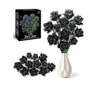 Building Blocks Bouquet Kit, Compatible with Flower Botanical Collection Model Set, Romantic Gift for Mother's Day, Valentine's Day, Anniversary & Hom