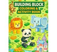 Building Blocks Jungle Coloring and Activity Book