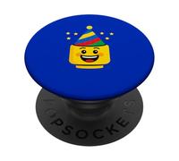 Building Bricks Birthday Master Builder con Sombrero de cumpleaños PopSockets PopGrip Adhesivo