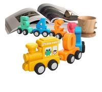 Building Magnetic Number Train - Kids Educational Train Toy, Magnetic Blocks Fine Motor Skills Enhancer Parent Child Interactive Learning Toy for Boys Girls Ages 1 to 6 Years Early Learning Fun