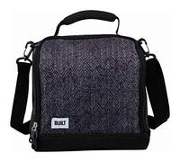 BUILT Bolsa de Almuerzo aislada con diseño The Professional, Poliéster Etilvinilacetato, Negro, L