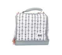 BUILT Bolsa Térmica Bowery para Almuerzo Aislante de Poliéster Suave / PEVA 17.5 x 24 x 26 cm / 7 L ‘Belle Vie’
