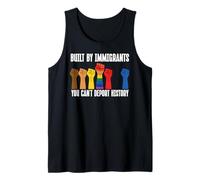 Built by Immigrants You Can't Deport History Pro Immigration Camiseta sin Mangas