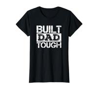 Built Dad Tough Father's Day Strong Daddy Funny Daying Camiseta gráfica económica, Mujer, Negro, M
