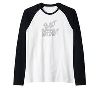 Built Different Motivational Quote Streetwear Design Camiseta Manga Raglan