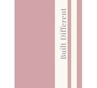 Built Different: The Borough Edit - Blush Cloud: Minimalist Lined Notebook for Notes, Journaling & Everyday Writing | Clean Aesthetic Journal