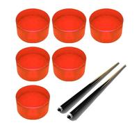 Built for Competitive Durability: The billiard cue tip is engineered with r