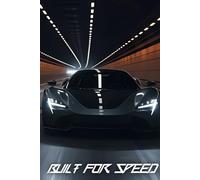 Built for Speed Notebook: A Lined Journal for Car Lovers, Racing Fans, and Automotive Enthusiasts